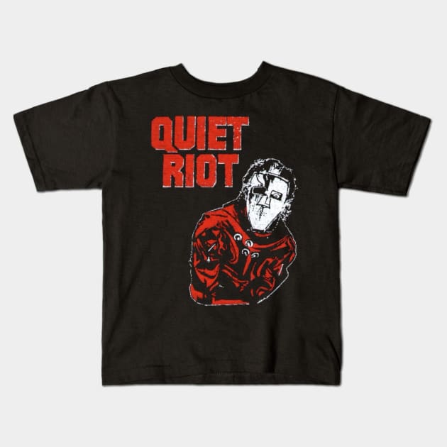 QUIET RIOT MERCH VTG Kids T-Shirt by StuckFindings